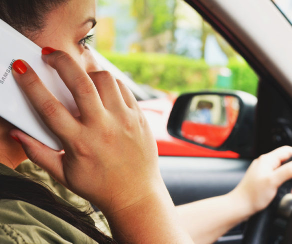 Half of drivers claim mobile phone distraction behind wheel