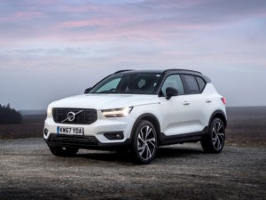 The new Volvo XC40 will be available for test drives at next week's Fleet Show