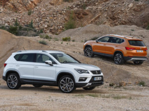 SEAT Ateca (shown) and Leon are credited with the companies growth in 2017