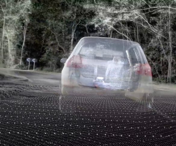3D scanning technology used to remind drivers of country road dangers