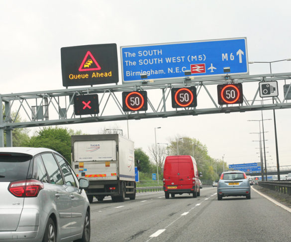 Cameras to enforce motorway red X signs from June