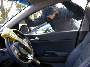 British police forces witnessed a rise in vehicle break-ins