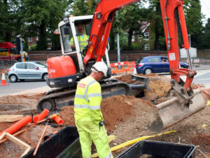 The remaining 35% of councils are being asked to introduce roadwork permit schemes