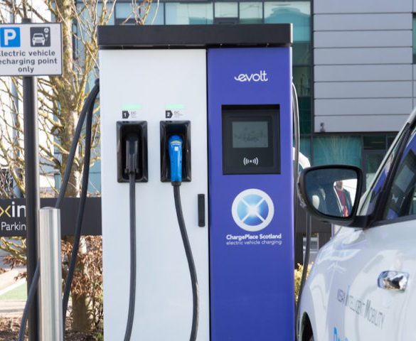 eVolt installs charging points on M8