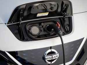 Nissan LEAF charging