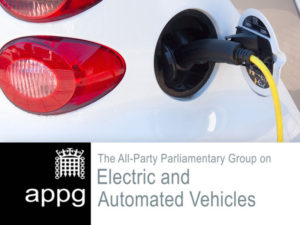 All-Party Parliamentary Group (APPG) on Electric and Autonomous Vehicles established