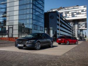 Priced from £23,045, the 2018 Mazda6 Tourer and Saloon arrive in the UK this summer