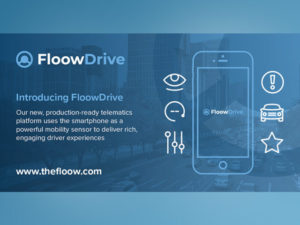 FloowDrive uses drivers’ smartphones to capture data to encourage safer driving and lower insurance premiums
