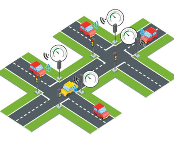 Smart traffic lights and AI sat-navs could come to UK roads