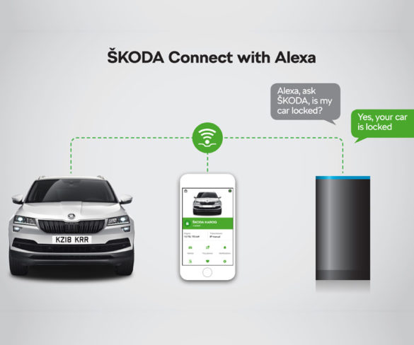 Škoda connects with Amazon Alexa