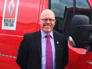 Grahame Neagus, head of LCV for Renault Trucks UK and Ireland