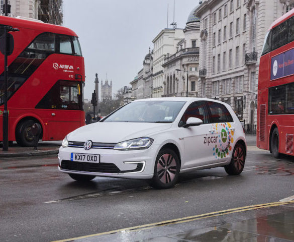 More than 300 Volkswagen e-Golfs join London car-sharing fleet