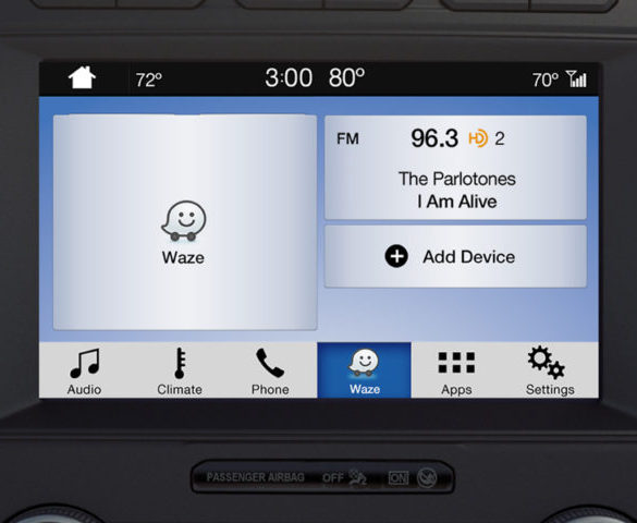 Ford adds Waze navigation and voice control