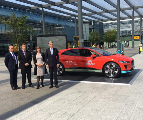 Jaguar electrifies Heathrow with 200 I-Pace