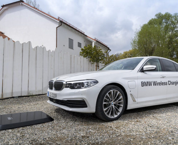 BMW launches wireless EV charging