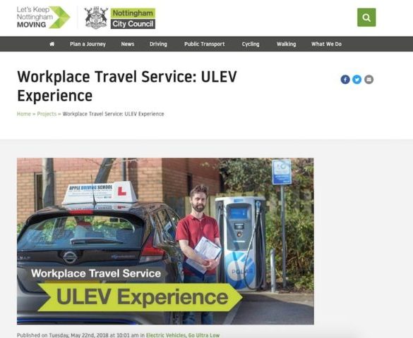 Nottingham fleets get added support with switch to ULEVs