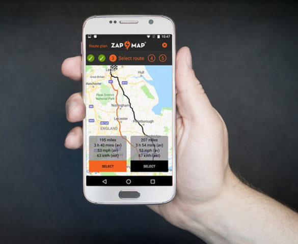 Zap-Map route planner to enable longer EV journeys
