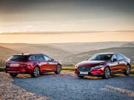Facelifted Mazda6 Saloon and Tourer
