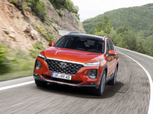The Hyundai Santa Fe will initially be available with petrol, diesel and mild hybrid powertrains