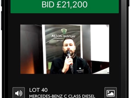The virtual auction enables Aston Barclay to sell vehicles from any location