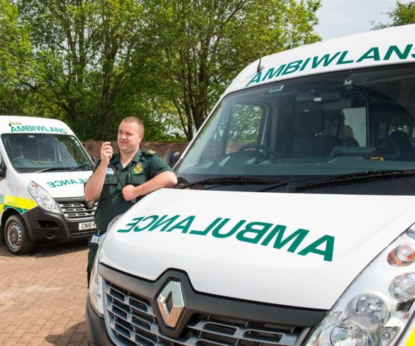 Renault Master to keep Welsh outpatients mobile
