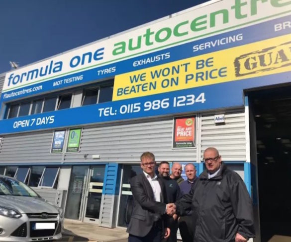 ABAX partners with Formula One Autocentres