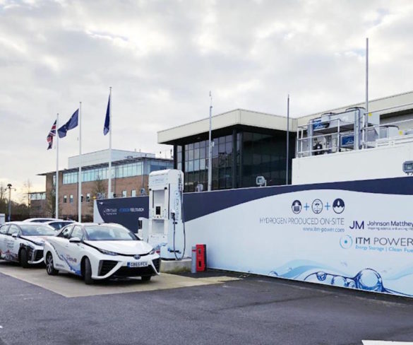 Hydrogen refuelling station opens in Swindon