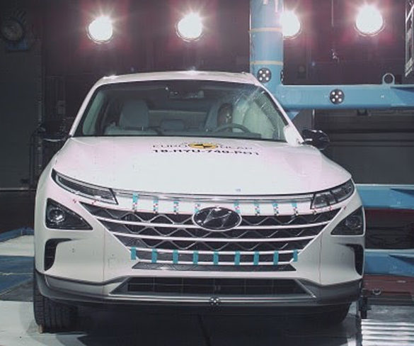Five stars for Hyundai Nexo in latest Euro NCAP testing