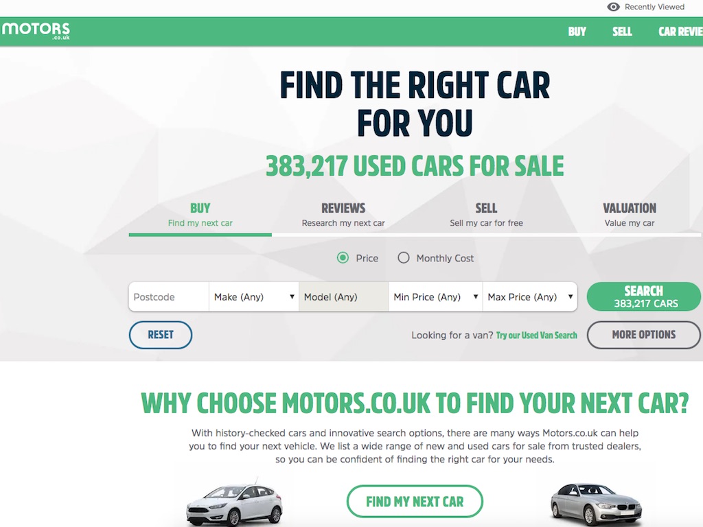 ebay motors vans for sale