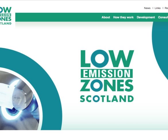 New website provides guidance on Scotland’s Low Emission Zones