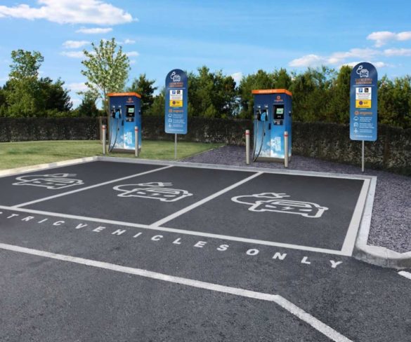 Out-of-town shopping centres to get EV charging points