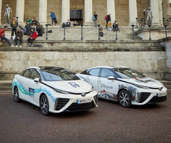 UCL trials Toyota Mirai hydrogen fuel cell car