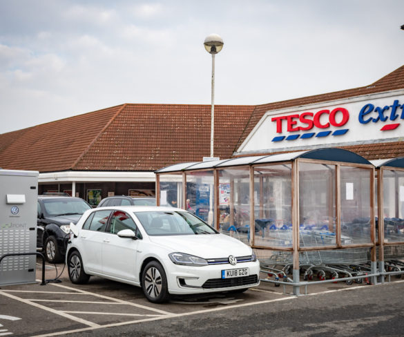 Tesco to kit out stores with 2,400 EV charging bays