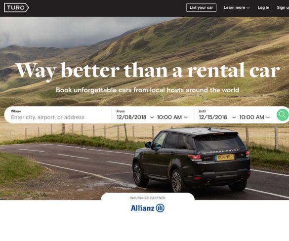 Car sharing to bring cost savings and convenience for fleets, says Turo