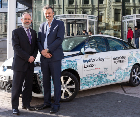 Toyota Mirai helps Imperial College London further hydrogen research