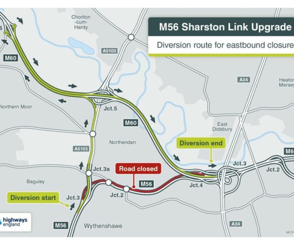 M56 upgrades to bring disruption for drivers
