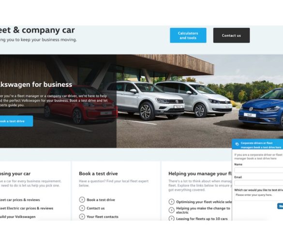 Volkswagen launches fleet test drive live chat feature