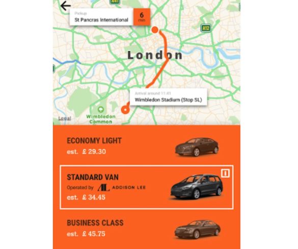 Addison Lee services now available through Sixt mobility app