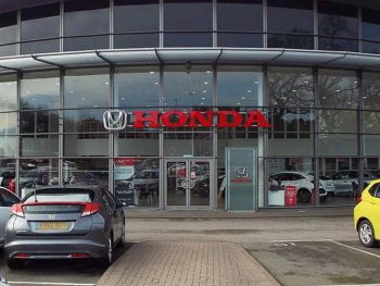 Glyn Hopkin Honda became the 100th dealership to sign up to the Platinum Programme