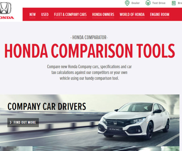 Honda launches interactive whole lifecycle costs calculator