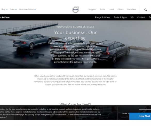 Volvo Live Chat service brings instant access to fleet experts