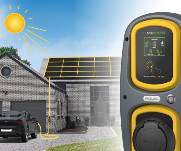 Rolec EV introduces solar EV charging unit