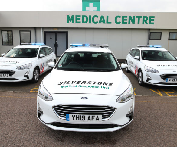 JCT600 VLS provides medical cars to Silverstone