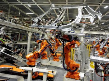 UK vehicle production is down 44.5% year-on-year