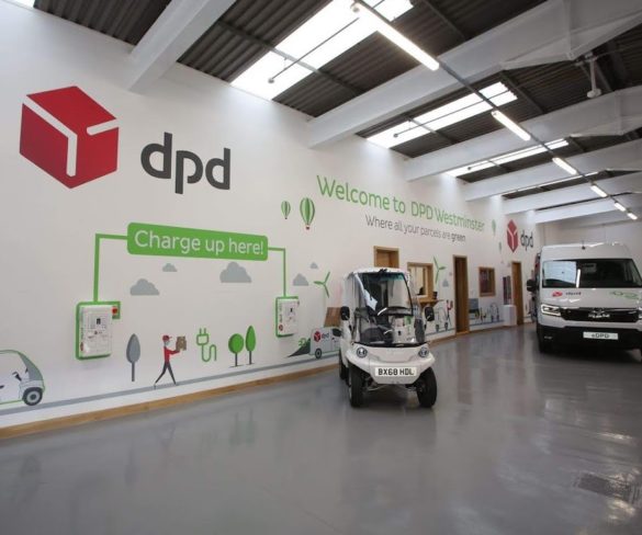 DPD ramps up for national EV roll-out with smart charging network