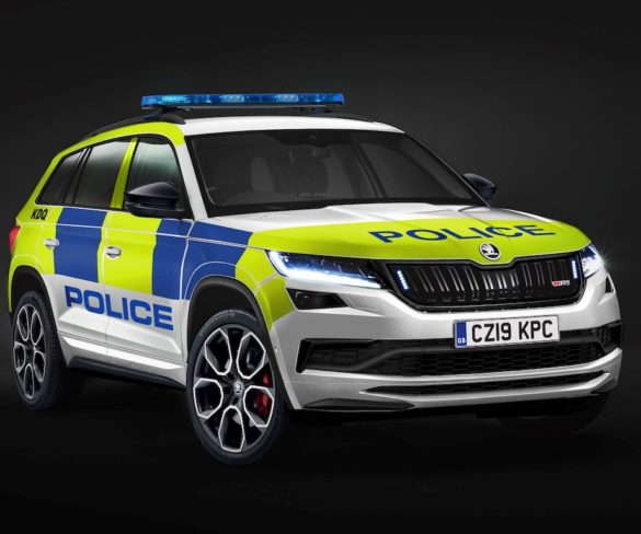 Škoda Kodiaq vRS ready for hot pursuit