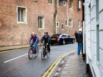 78% of those surveyed also observed cyclists as not obeying the rules of the road, such as not stopping for red lights or zebra crossings