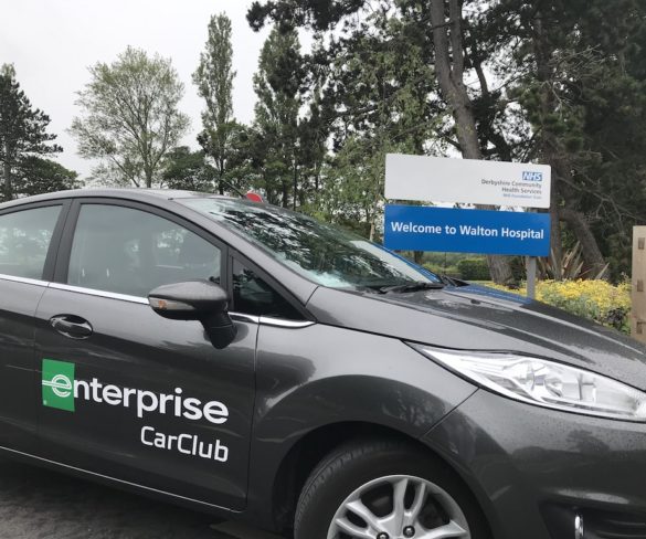Enterprise car club service now available in Derbyshire