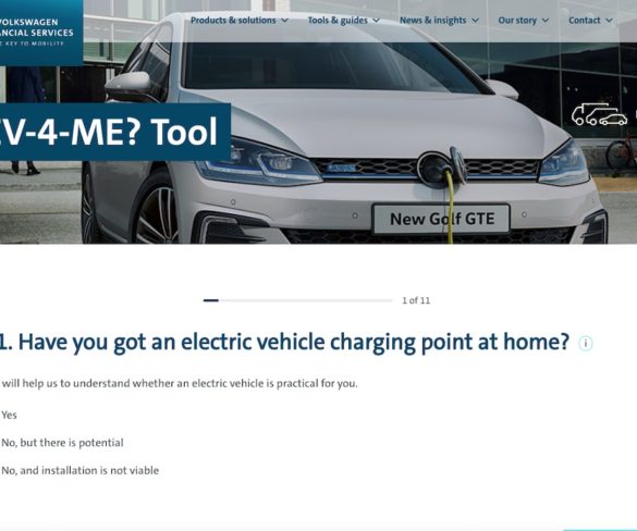 VWFS | Fleet ‘EV-4-ME?’ tool guides drivers on ULEV choices