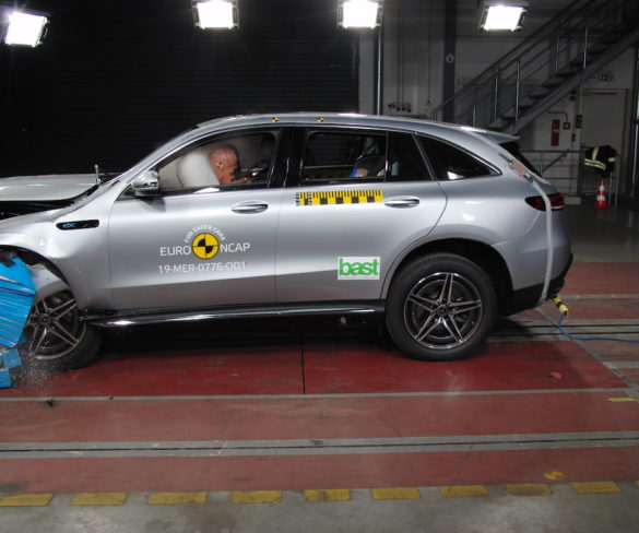 Mercedes-Benz EQC nets five-star rating in latest Euro NCAP tests